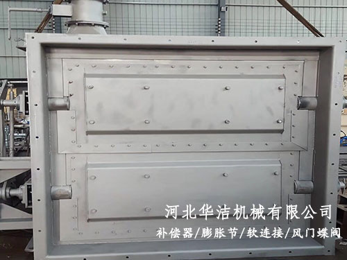 双百叶电动挡板门
